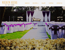 Tablet Screenshot of magnumarena.com